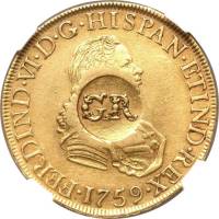 (№1760km11.4) Монета Ямайка 1760 год 5 Pounds (Георг III)
